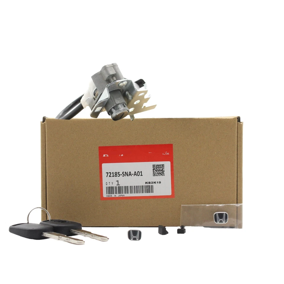 New OEM For Honda Civic 06-11 Driver Door Lock Cylinder and 2 Keys Foto 4 de 4