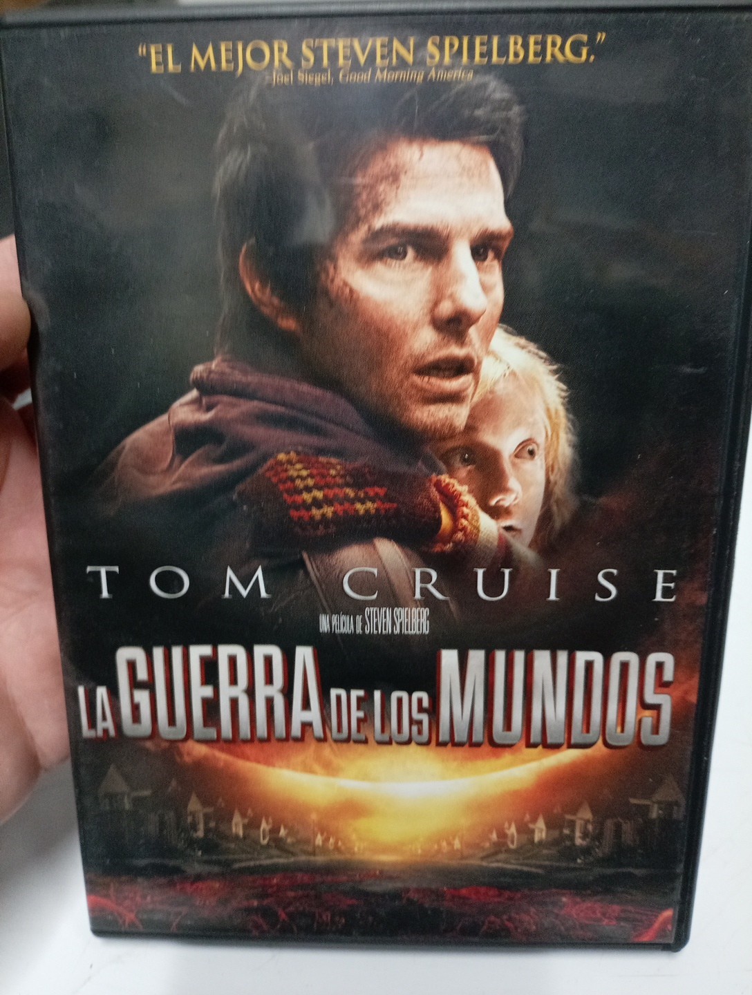 The War Of The Worlds DVD Steven SPIELBERG Tom CRUISE - Spanish English Catalan