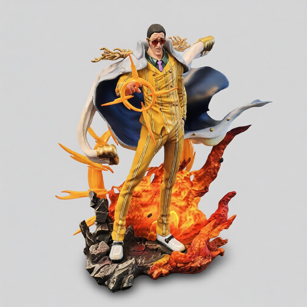 One Piece. BORSALINO ワンピース フィギュア 約27cm One Piece 11in Admiral Borsalino Kizaru PVC Statue Collection
