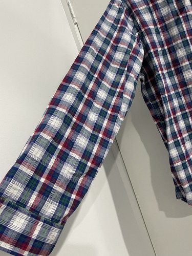 Gap Standard Fit Plaid Long Sleeve Shirt Size L (D) - Picture 6 of 11