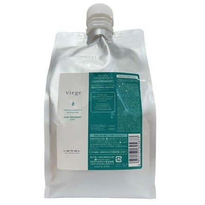 Lebel Cosmetics Viege Treatment S 1000ml Refill Silver Salon Hair Care Japan