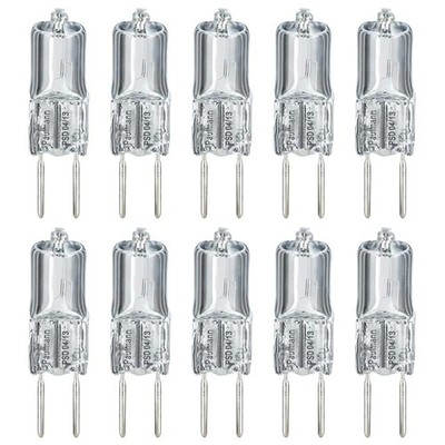 10 x Paulmann Halogen Stiftsockellampe Pin 38W G4 klar warmweiß 2900K dimmbar