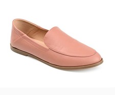 Journee Collection Corinne Women's Faux Leather Loafers Rose Size 6.5