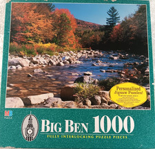 Swift River White Mountain National Forest 1000 Piece Jigsaw Puzzle Big Ben MB