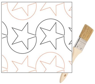 Quilting Pantographs Pattern Paper Roll - for Longarm Quilting Machines - Eas...