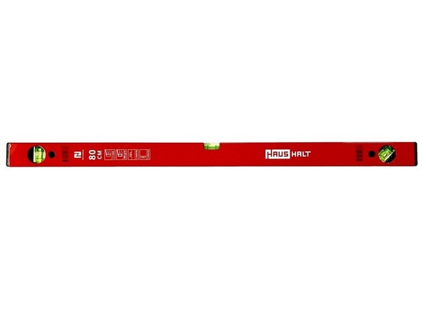 Haushalt Wasserwaage JYC-97C-4 800 Mm 3 Libellen Ohne Griff Magnetfrei-image