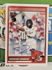 2025 Panini Score Shedeur Sanders RC Auto Colorado Buffaloes Cleveland Browns