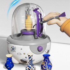 Tornio per ceramica per bambini, macchina la formatura della ceramica fatta