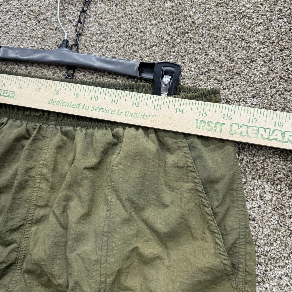 Pantalones cortos de natación Speedo vintage verde oliva forrados de malla para hombre grandes entrepierna de 4" Foto 4 de 4