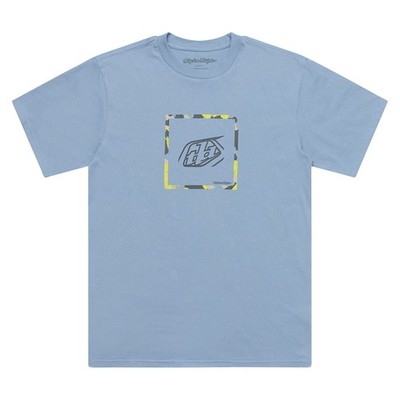 Troy Lee Designs Spring 2025 MX Velocity T-Shirt Smoke Blue Herren