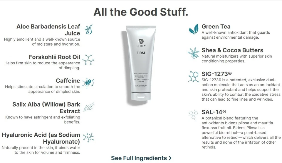 Crema contorno corporal firme Neora - 6,7 oz - ¡Nueva y sellada! - Exp 2027 o posterior 🧴🧴 Foto 3 de 4