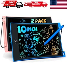 Educational 10-Inch LCD Writing Tablet Set - Perfect Travel Toys for Kids
