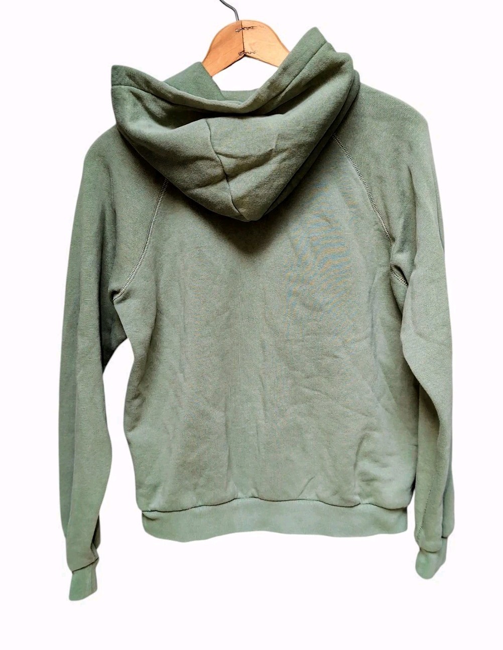 POLO Ralph Lauren Pony grande logo ricamato felpa con cappuccio verde salvia donna MEDIA