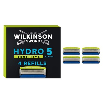Wilkinson Sword Hydro 5 Sensitive Rasierer für Männer 4 Ersatzklingen