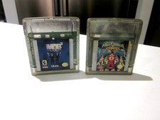 Qty (2) Power Ranges Rescue & Men In Black 2 Nintendo Game Boy, 1989)