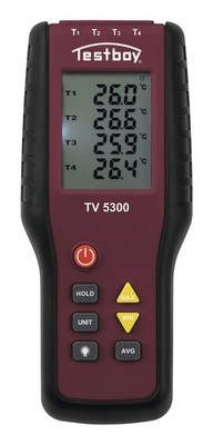 Testboy Vier-Kanal-Thermometer TV 5300 - 62006000