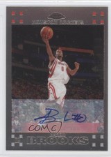 2007-08 Topps Chrome Rookie Auto 336/599 Aaron Brooks #157 Auto 0p5