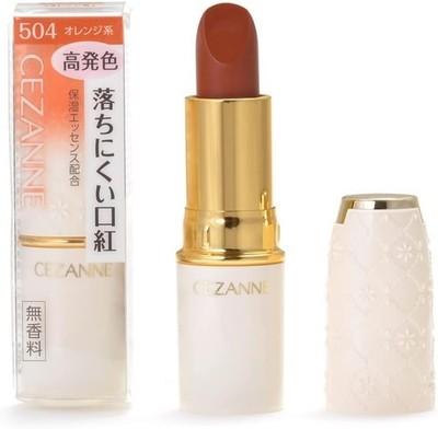 Cezanne Lasting Lip Color N 504 Orange 4.2g Lipstick Japan Beauty