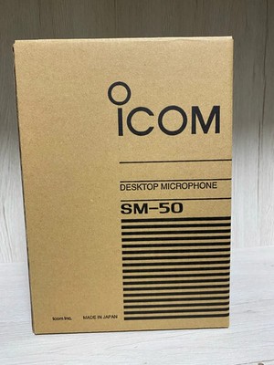 Icom SM-50 Desktop Microphone - Black for sale online | eBay