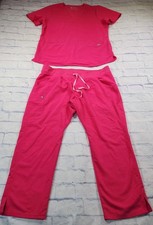 Figs Technical COLLECTION WOMENS XL/P Cade Cargo Scrub Pants Casma XL Shirt SET