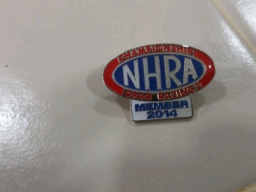 NHRA Original 2014 Championship Drag Racing Member Hat Lapel Pin