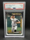 2024 Topps Update Paul Skenes Rookie Card RC PSA 9 #US100 - Pirates