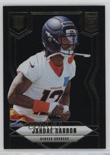 2025 Panini Donruss Elite Rookies Black /25 Jahdae Barron #168 6m7