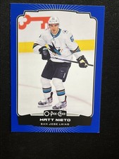 22-23 UD O-Pee-Chee Hockey Blue Boarder 264 Matt Nieto