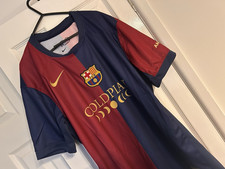 Nike Barcelona Home Shirt cold play edition Adults Size L Short Sleeve