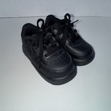 Toddler Baby Nike Air Force 1 LE TD Black / Black DH2926 001 5c READ