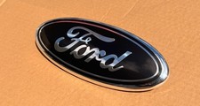 Ford Black Silver Oval Emblem 9 Inch Oem Badge For Grilletailgate 2004-16 New