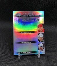 2021-22 Trilogy ROOKIE PREMIERES TRIOS /99 RAYMOND, ZEGRAS, &amp; BYFIELD SP RC #100