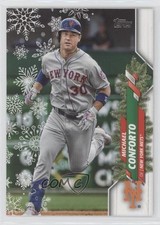 2020 Topps Holiday WalMart Mega Box Metallic Michael Conforto #HW187 0i21
