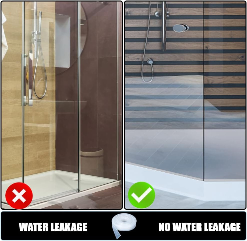 Framed Shower Door Bottom Seal Strip Replacement Shower Bottom Waterproof Door R