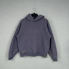 Aritzia Hoodie Womens Large Sweatfleece Purple Cozy Fleece Sweatshirt Pullover