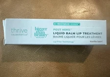 Thrive Causemetics Pout Hero Liquid Balm Lip Treatment Vanilla Swirl, 6.4ml