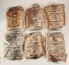 Military MORE MRE Meals Ready To Eat Hot Weather 6 Pack 2025 INSP Date or Better