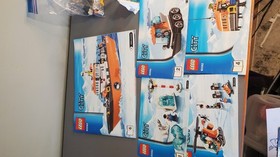 Lego 2014 Arctic Icebreaker 60062 1 2 4 5 6 With Manuals