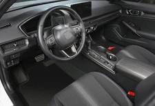 For Honda Civic 22-2023 2024 Matte Wood Grain Center Console Gear Shift Panel