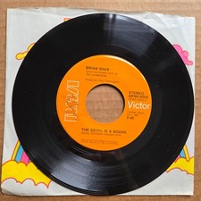 BRIAN SHAW The Devil Is A Woman/Just At Dawn 45 7" COUNTRY Vinyl Record