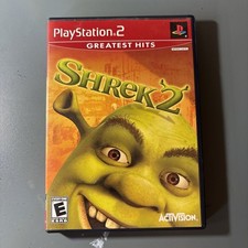 Shrek 2 (Sony PlayStation 2, 2004) With Manual