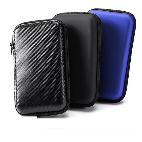 Electronics Travel Organizer Hard Portable Power Bank Case Shockproof Carrying - Afbeelding 10 van 15