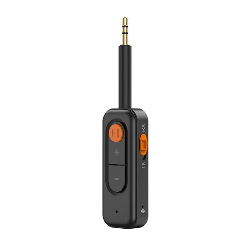 Portable 2 in 1 Wireless Audio Adapter for TV PC Car Enhanced Listening Quality