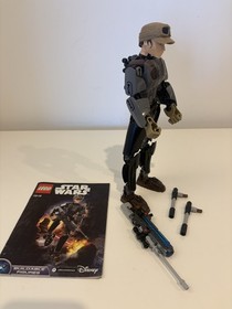Lego Star Wars Sergeant Jyn Erso 75119 Complete Set VGC Lego Star Wars Jyn Erso