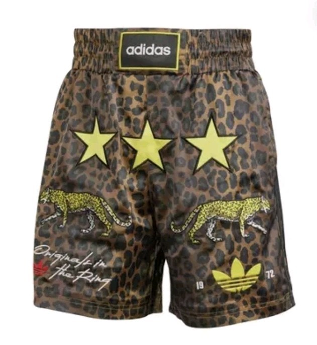 【adidas originals】SATIN SHORTS★レオパード adidas Originals Leopard Satin Womens Shorts Multi Color