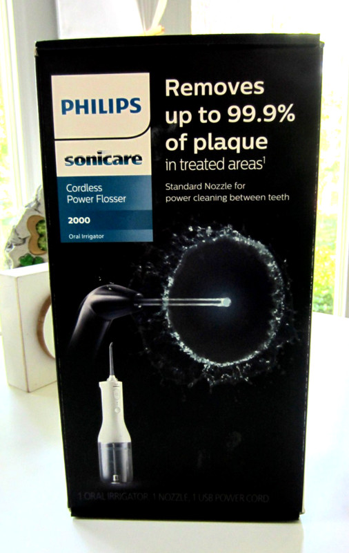 NIB New Philips Sonicare Cordless Power Flosser 2000 Oral Irrigator-Sealed Box