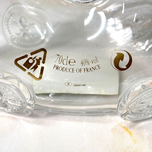 LOUIS XIII Empty Cognac Bottle Baccarat 700ml Decanter Stopper France Used - Picture 6 of 11