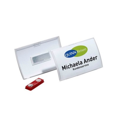DURABLE Click Fold Namensschilder mit Magnet 7,5 x 4,0 cm, 10 St.