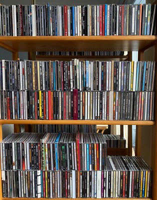 Disc Cd Collection LARGE CD COLLECTION - OVER 450 DISCS (See pictures and description for ...