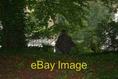 Foto 6x4 Angeln, nicht wirklich Wallingford ließ diesen Kerl springen, als ich spazieren ging c2008